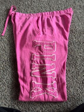 Pink boyfriend Lounge Sweatpants